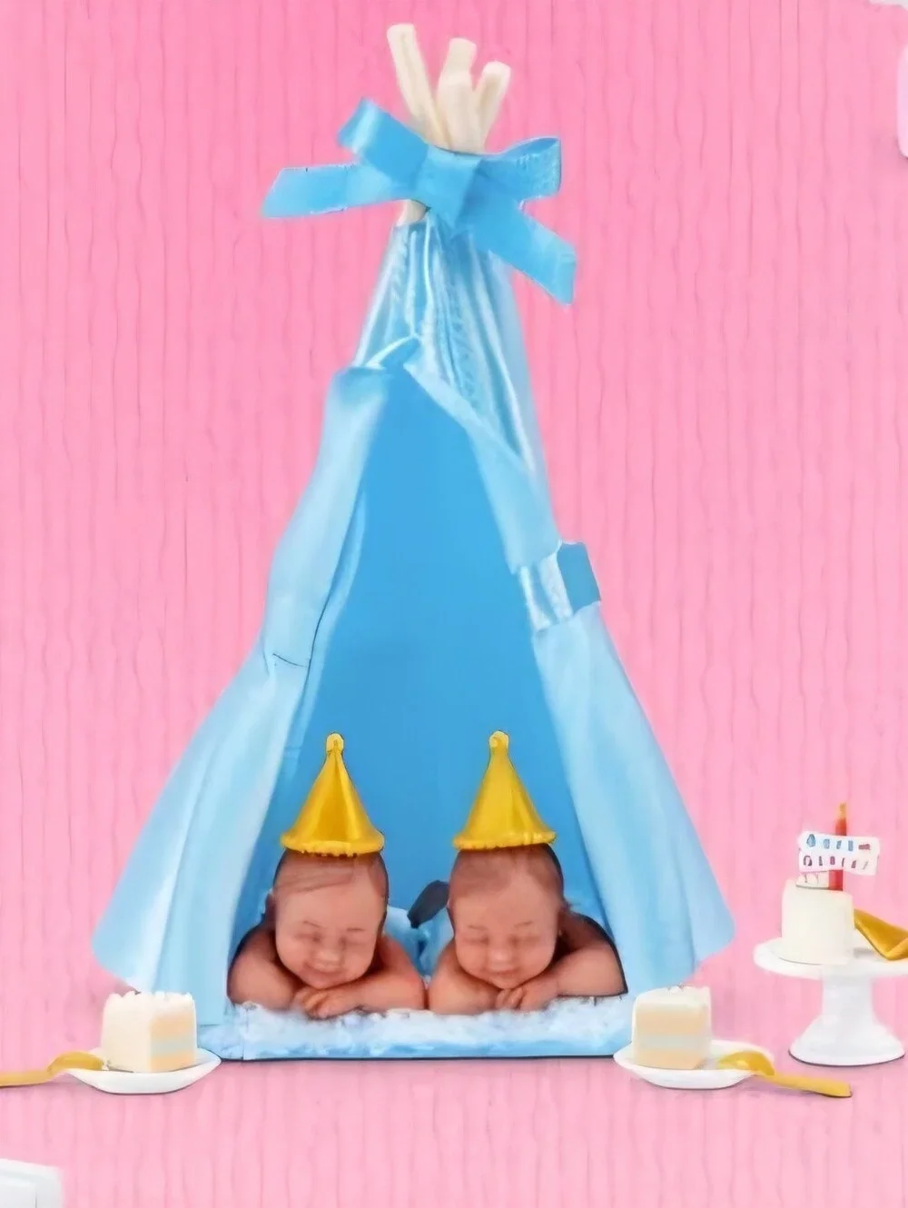 My Mini Baby Happy Birthday Twins